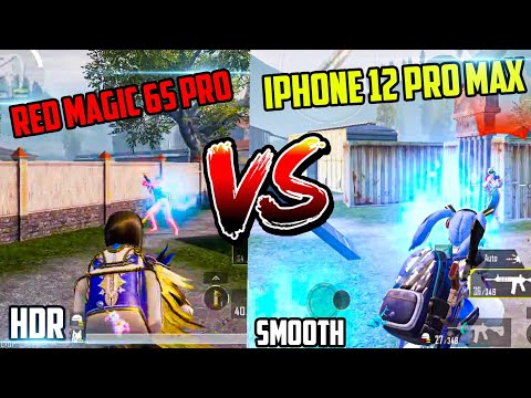 Red Magic 6s Pro Vs Iphone 12 Pro Max | HDR + EXTREME VS SMOOTH + EXTREME 🔥 / BEST DEVICE ?