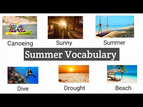 Summer Vocabulary | English Words Meaning for beginners#english#learnenglish #vocabulary#words