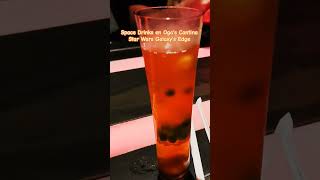 Space Drinks Oga's Cantina #shorts #disneyworld #spacedrinks #ogascantina #ogas #hollywoodstudios