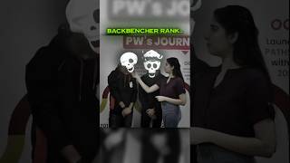 Frontbenchers 🔥🤯 Vs Backbenchers 🔥 ☠️#physicswallah #pw #pw_motivation #pwians #jee #shorts