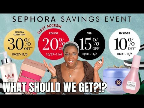 What We're NOT Getting from the Sephora Savings Event