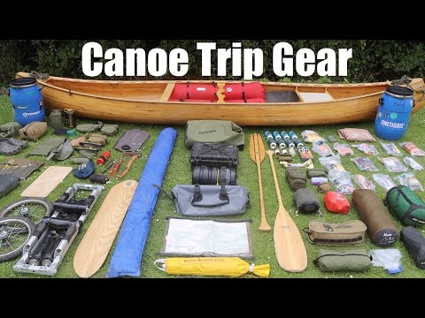 Canoe Trip Load Out.  My Kit List for a Multi Day Canoe Trip on the Great Glen Canoe Trail.