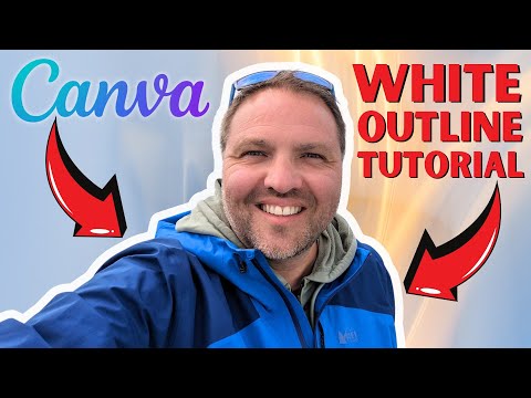 How to Add White Outline to Image in Canva