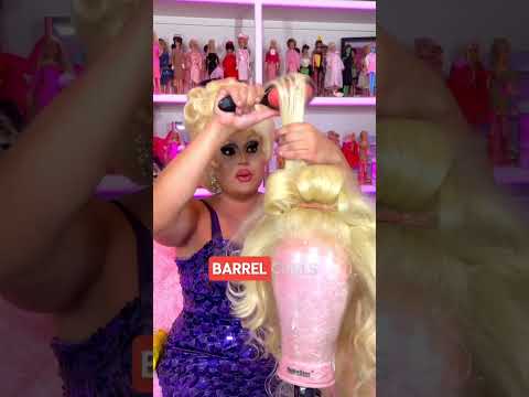 How to Barrel Curl a Synthetic Wig