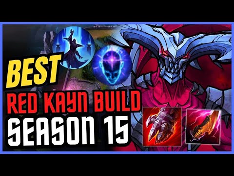 *NEW* BEST RED KAYN BUILD FOR SEASON 15!