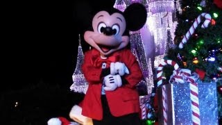 Mickey's Once Upon a Christmastime Parade at Disney World