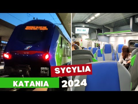 PENDOLINO TO NIC! LUKSUSOWY POCIĄG NA SYCYLII. SZYBKI LOT między wyspami SYCYLIA MALTA