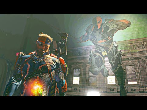 Deathstroke reacts to Himself - Suicide Squad: Kill the Justice League