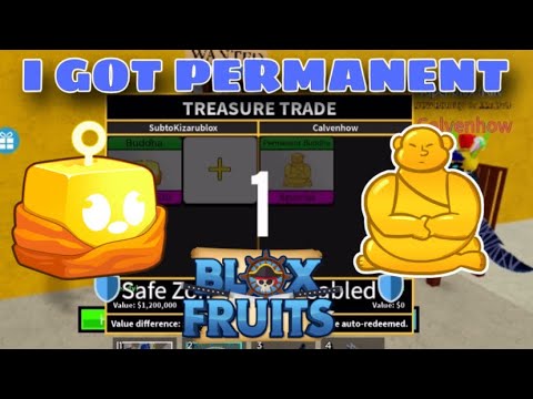 Trading buddha in 24 hours in Blox Fruit | I Got Permanent Buddha