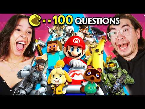 100 Question Video Game Trivia! | Boys Vs. Girls