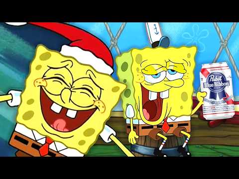 Spongebob's Christmas episodes are VERY CURSED...