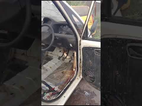 #car Tata Nano interior deep cleaning polish kar rahe hain Amar Jawan petrol pump per NH 30 share