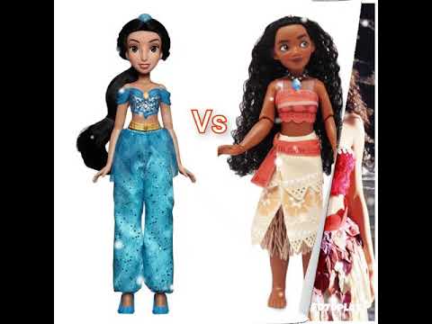 Jasmine vs Moana.