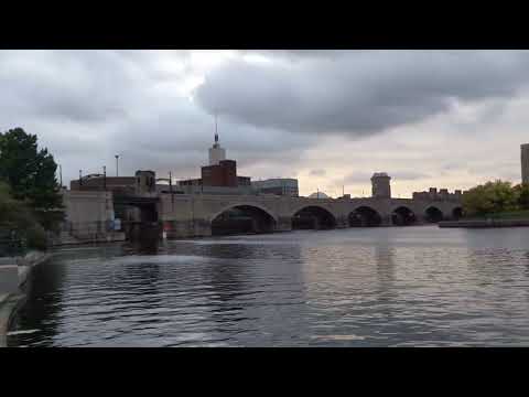 Beautiful Charles River-Bridge/Riverside Park/Museum of Science美丽查尔斯河及大桥/河畔公园/科学博物馆  美国历史公园波士顿探游（12）