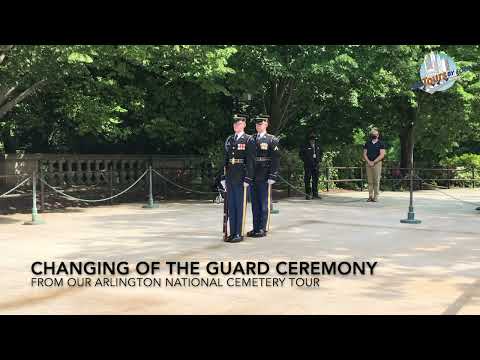 Changing of the Guard Ceremony | Arlington Cemetery Walking Tour