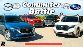 2025 Mazda CX-5 vs Subaru Forester vs Hyundai Tucson vs Toyota RAV4 Comparison / $35k Showdown!