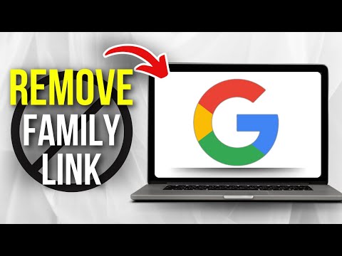 How to Remove Family Link from Google Account in Laptop (Easy)