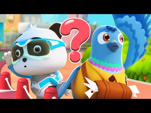 Carrier Pigeon Gets Lost | Super Rescue Team | Kids Cartoon | BabyBus TV