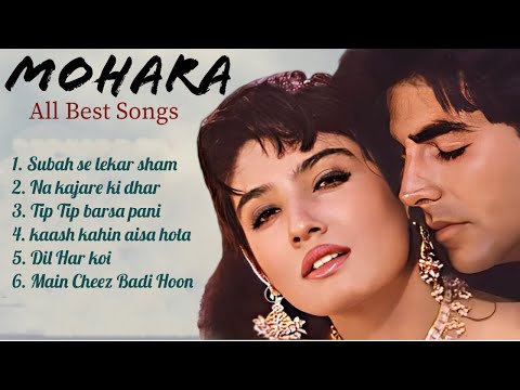 Mohra movie all Songs | Akshay Kumar , Raveena Tandon | alka yagnik & Udit Narayan Evergreen Songs