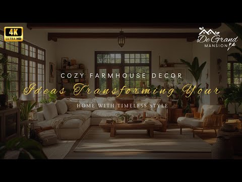 Cozy Farmhouse Decor Ideas: Transforming Your Home with Timeless Style