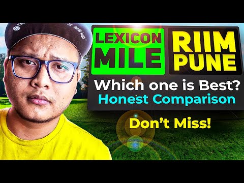 RIIM Pune vs Lexicon Mile 🤔 Which One is Worth It? 🔥 Placements, Fees & Campus Life