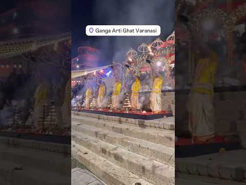 Ganga Aarti. #shorts #status #gangaaarti #varanasi #gangaaartilive #banaras