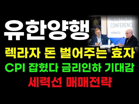 [유한양행 분석] 렉라자 올해도 계속 돈 벌어 주네요! 신고가 마지막 눌림목 세력선 수급 잡혔습니다! #유한양행 #유한양행목표가 #유한양행분석