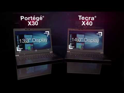 Toshiba Portégé X30 & Tecra X40 Laptops