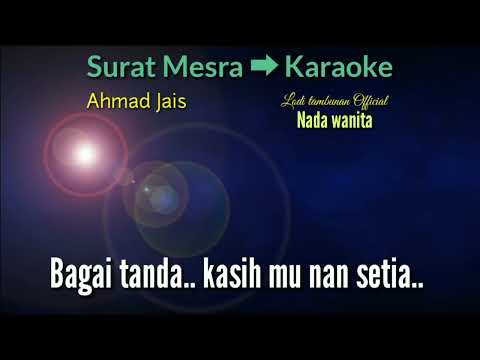 Surat mesra_karaoke_nada wanita