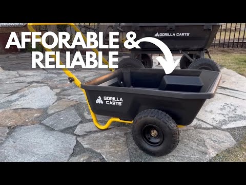 Easy & Affordable: Gorilla Cart’s Compact Wheelbarrow |