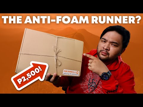 Unboxing the Anti-Crocs / Anti-Foam Runner? P2,500 lang 'to!