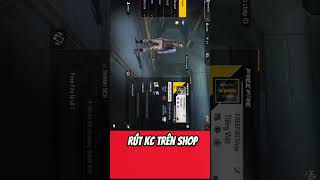 Cách rút Kc trên shop #freefireshop #ff #freefire