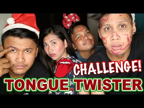 TONGUE TWISTER (Christmas Challenge #9) | Miss Menchie