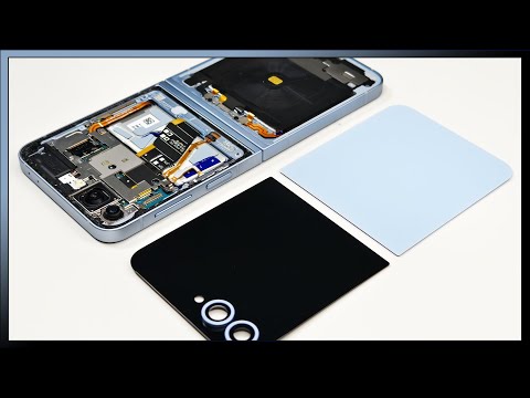 Samsung Galaxy Z Flip6 Teardown Disassembly Phone Repair Video Review