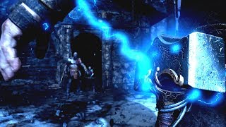 God of War PS4 - Secret Ending THOR BOSS FIGHT Preview