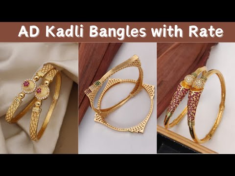 Ad Kadli Bangles with Price - Online Shopping in India - New Designer Kadli Bangles Design 2024