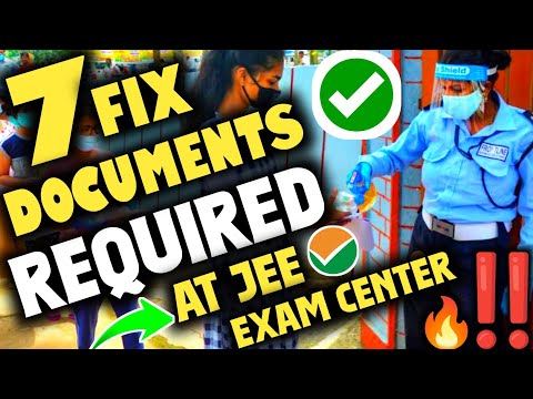 Documents Required For Jee Mains Exam Center ✅| Dress Code For Jee Mains | Jee Mains Admit Card 2025