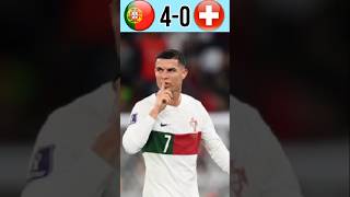 Portugal vs Switzerland 🇵🇹 🇨🇭| Portugal Shines in 4-0 Victory! ⚽🔥 #FootballHighlights