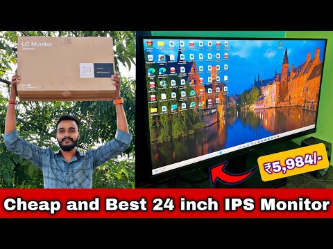 Best 24 inch Monitor under 6k rupees | Best for Video/Photo Editing and Gaming | Budget Monitor