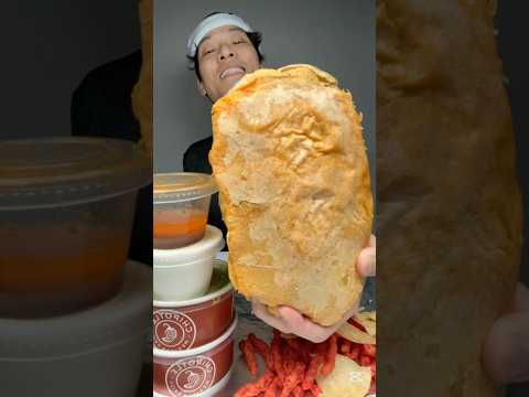 Burrito 🌯 mukbang compilation #eatinsounds #foryou #shorts #burrito #mukbang #food