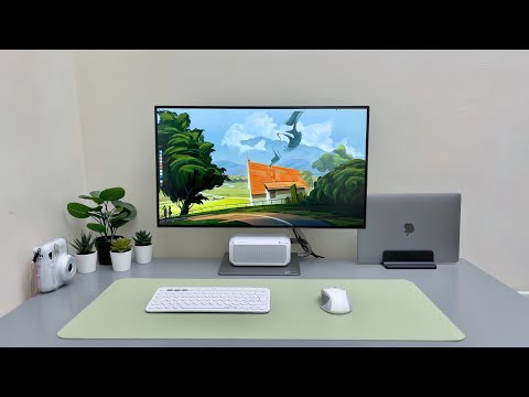 Desk Setup Makeover + Tour | Student 2021