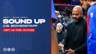 Post-Game Press Conference: J.B. Bickerstaff | Pistons vs Raptors | 01.11.25