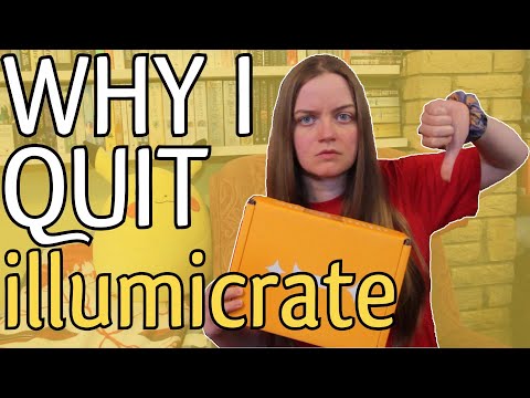 WHY I QUIT ILLUMICRATE: A RANT | update on Book Box Battle + controversial thoughts on Illumicrate 😬