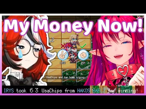 When IRyS Took All of Bae's Money in HoloCure (Hololive)