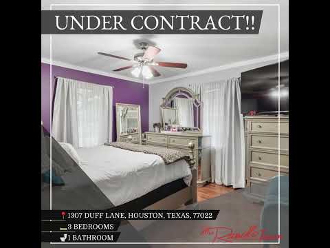 UNDER CONTRACT!!