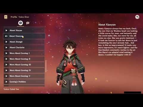 GAMING ALL VOICE LINES (ENGLISH)