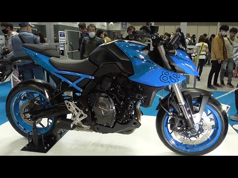 SUZUKI GSX-8S 2023 Pearl Cosmic Blue & Pearl Tech White