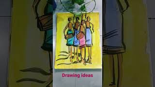 Drawing ideas | Easy Drawings for kids | Holi drawing ideas | March Drawing | April Drawing | DIY