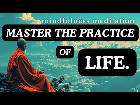 Guided Mindfulness Meditation | Master the Practice of Life 🧘 🙏