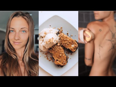 SUMMER OILY SKIN CARE ROUTINE | NEW HOUSE TOUR | NO BAKE VEGAN BROWNIE!